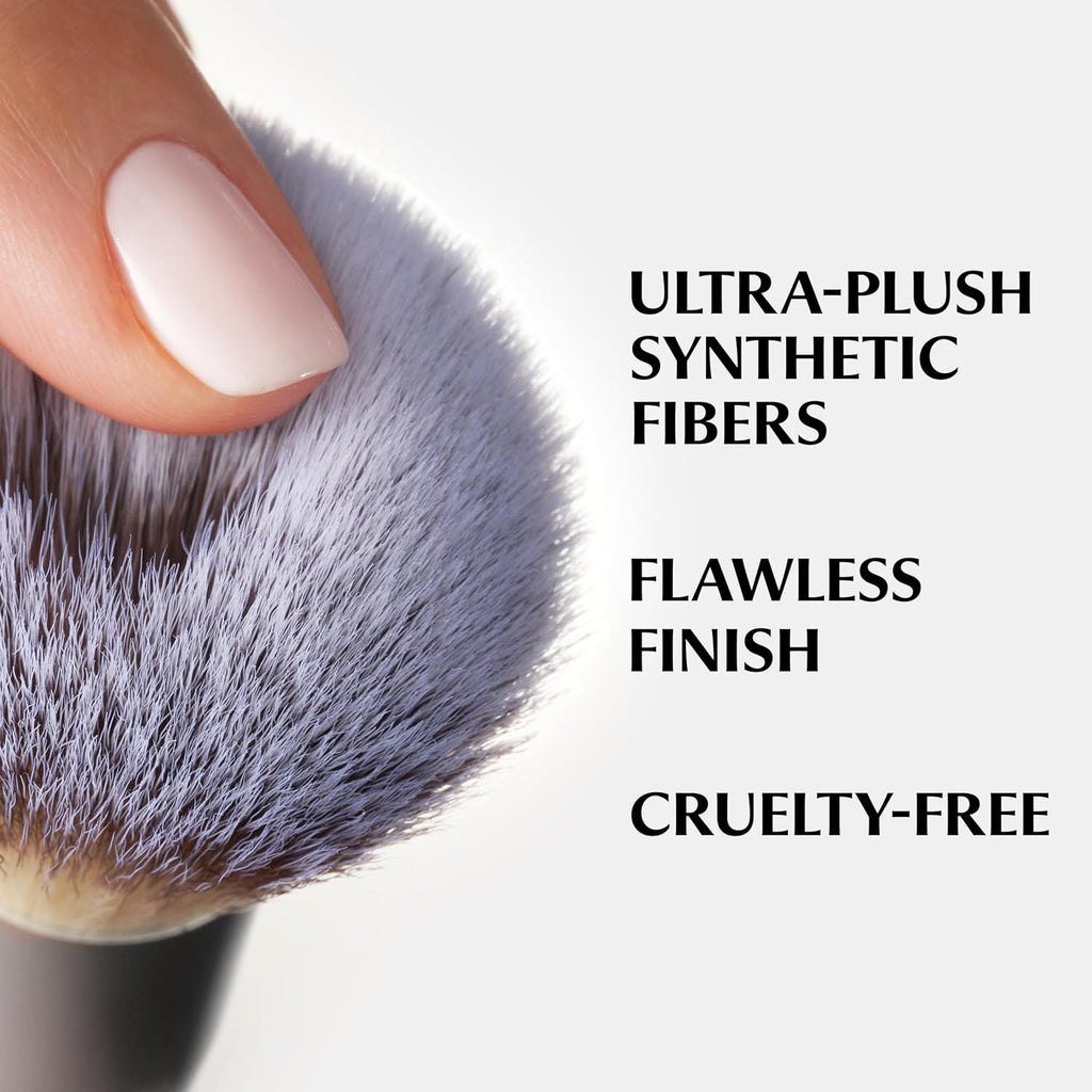 IT Cosmetics Heavenly Luxe Complexion Perfection Brush #7 - Dual-Ended Premium Makeup Brush for Foundation Concealer & Contour, Ultra-Soft Synthetic Fibers, Airbrush Finish, Pro-Hygienic, Cruelty-free
